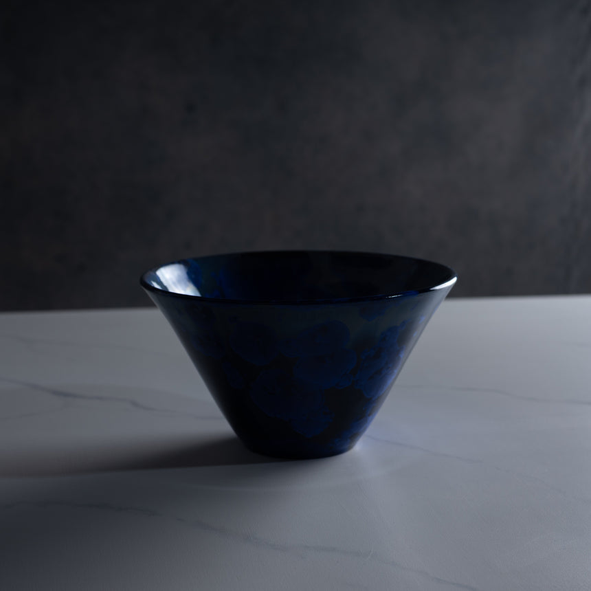 AJ Evansen - Blue Bowl Ceramic Vessel Day in the Life Gallery