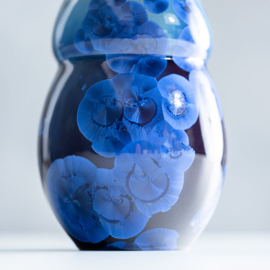 AJ Evansen - Blue Vase Ceramic Vessel Day in the Life Gallery