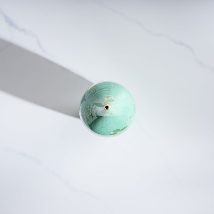 AJ Evansen - Green Vessel Ceramic Vessel Day in the Life Gallery