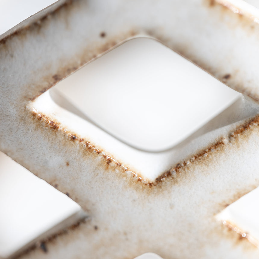 AJ Evansen - Lattice Vase Ceramic Vessel Day in the Life Gallery