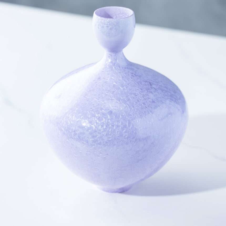 AJ Evansen - Lavender Vessel Ceramic Vessel Day in the Life Gallery