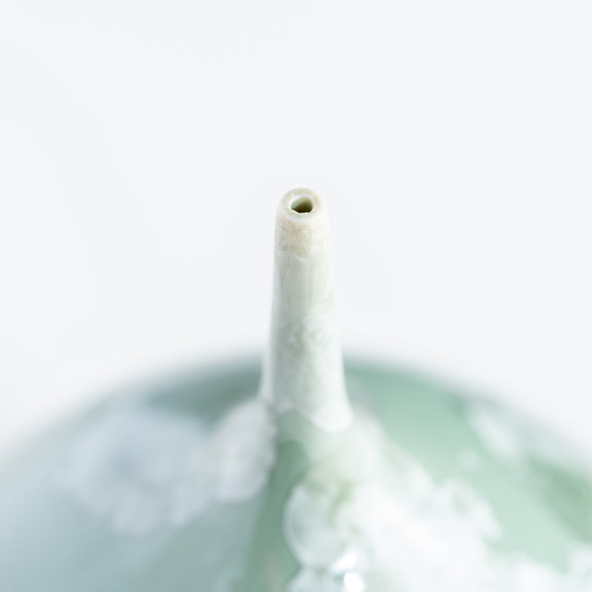 AJ Evansen - Pale Green Vessel 1 Ceramic Vessel Day in the Life Gallery