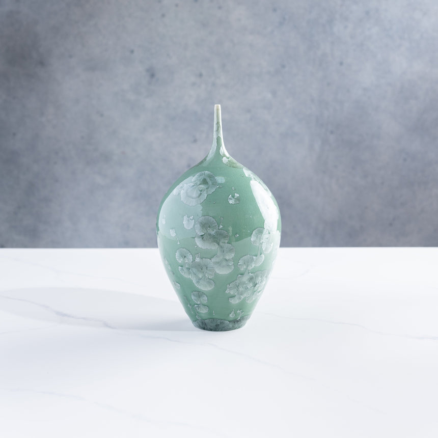 AJ Evansen - Pale Green Vessel 1 Ceramic Vessel Day in the Life Gallery