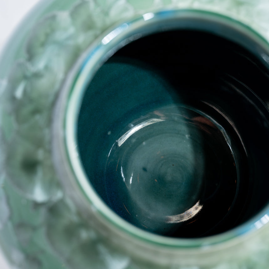 AJ Evansen - Pale Green Vessel 2 Ceramic Vessel Day in the Life Gallery