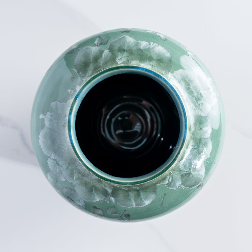 AJ Evansen - Pale Green Vessel 2 Ceramic Vessel Day in the Life Gallery