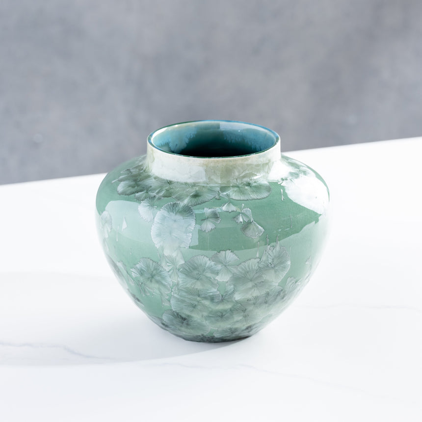 AJ Evansen - Pale Green Vessel 2 Ceramic Vessel Day in the Life Gallery