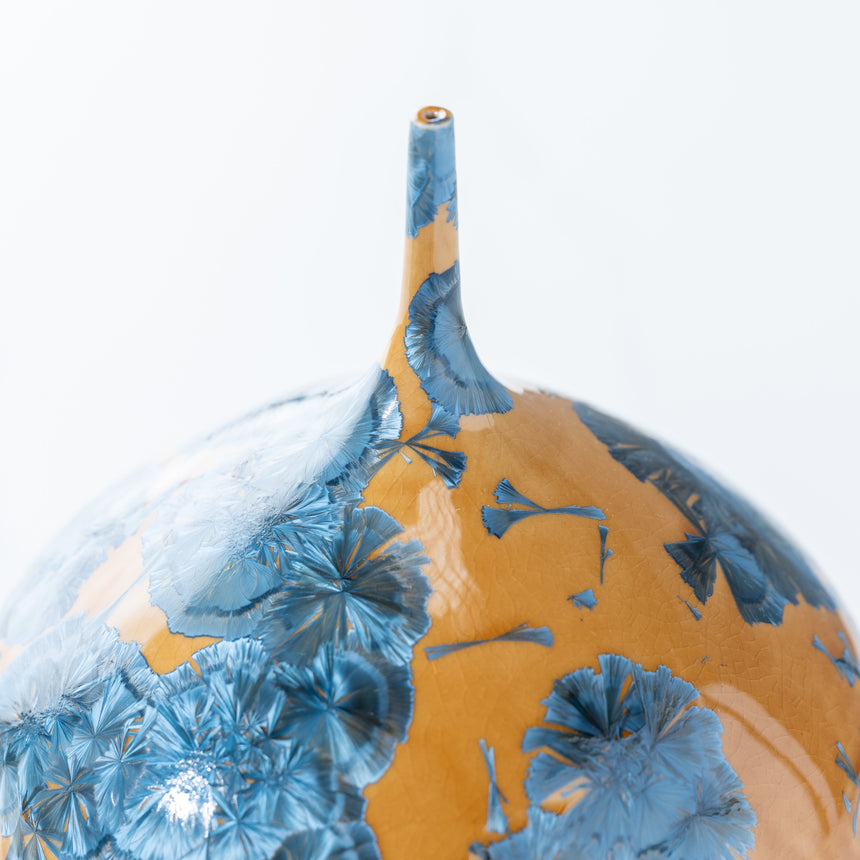 AJ Evansen - Yellow and Blue Vessel 2 Ceramic Vessel Day in the Life Gallery