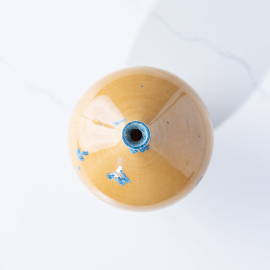 AJ Evansen - Yellow and Blue Vessel 3 Ceramic Vessel Day in the Life Gallery