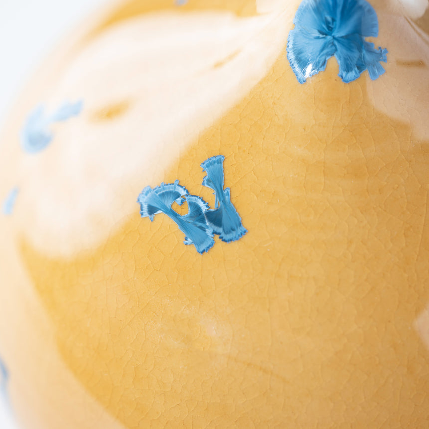 AJ Evansen - Yellow and Blue Vessel 3 Ceramic Vessel Day in the Life Gallery