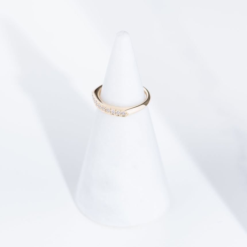 Alice Son - Gold Large Adora Band Ring Day in the Life Gallery
