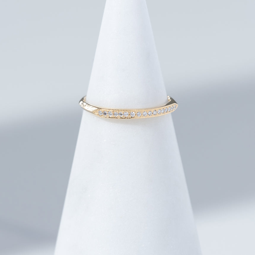 Alice Son - Gold Adora Band (Small) Ring Day in the Life Gallery