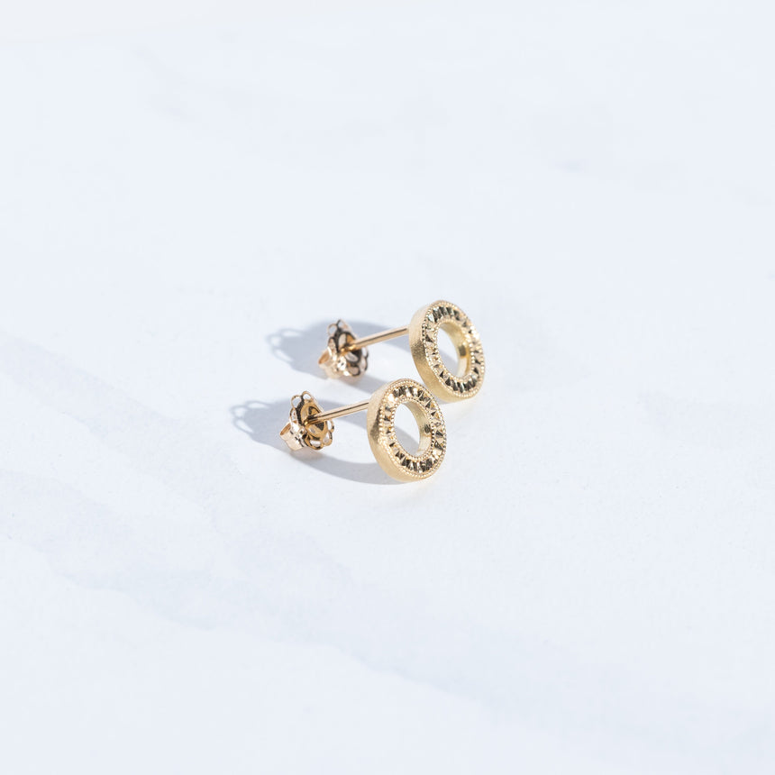 Alice Son - Gold Studs Earrings Day in the Life Gallery