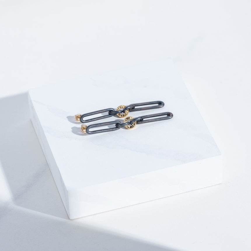 Alice Son - Lux Earrings Gold Earrings Day in the Life Gallery