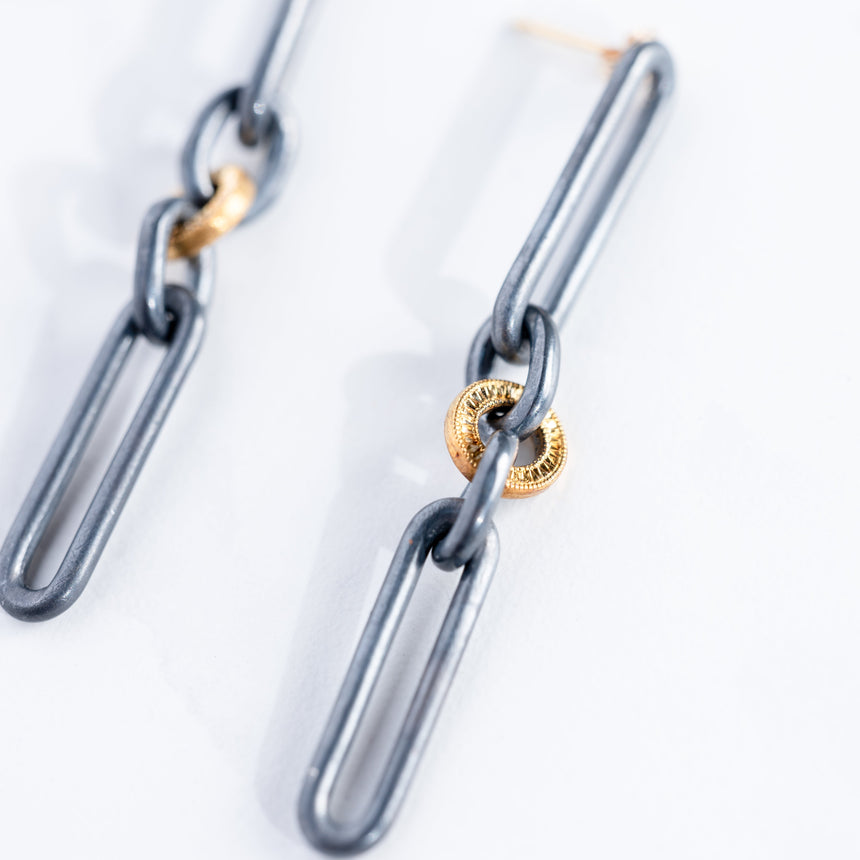 Alice Son - Lux Earrings Gold Earrings Day in the Life Gallery