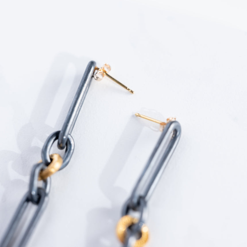 Alice Son - Lux Earrings Gold Earrings Day in the Life Gallery