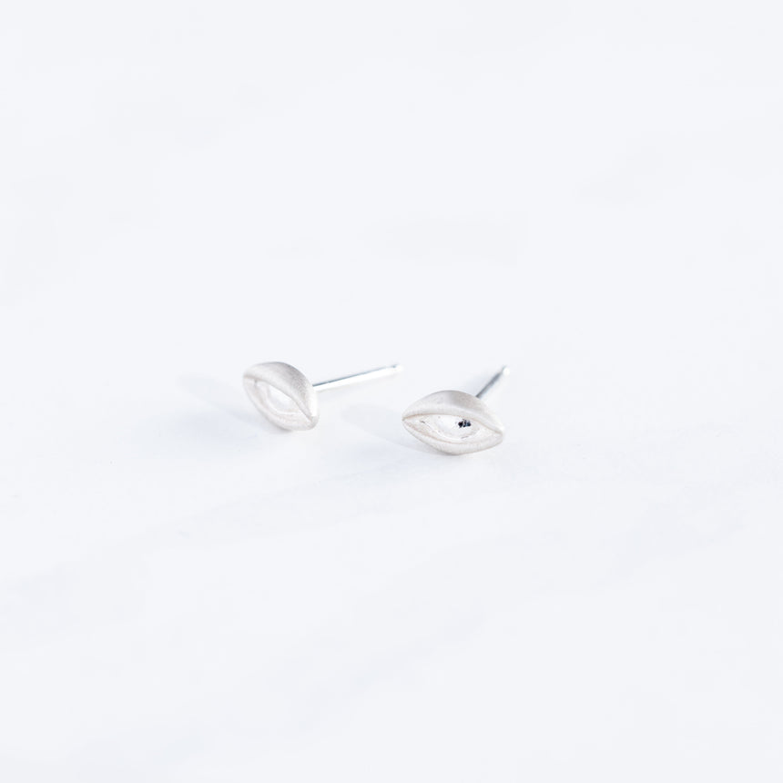 Alice Son - Silver Lovers Eye Studs Earrings Day in the Life Gallery