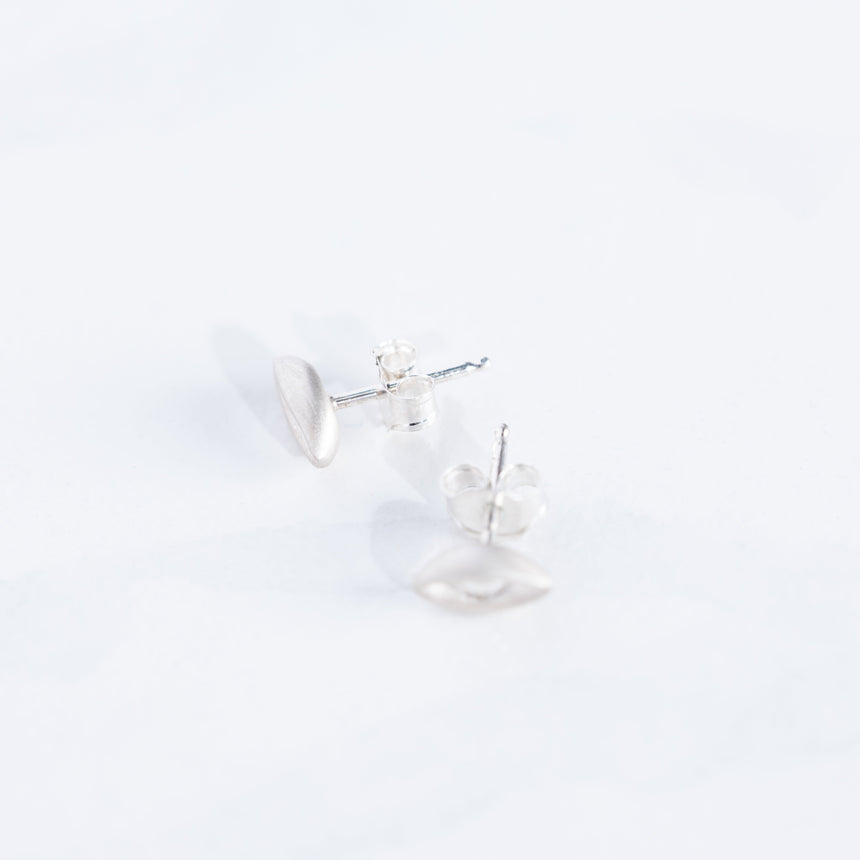Alice Son - Silver Lovers Eye Studs Earrings Day in the Life Gallery