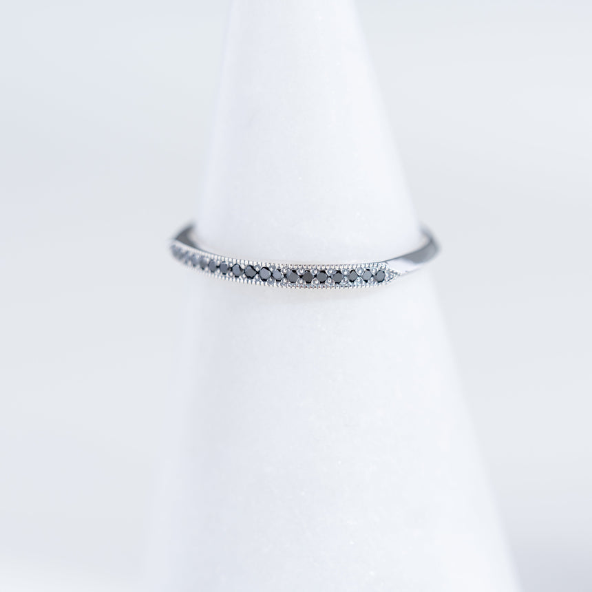 Alice Son - Silver Small Adora Band Ring Day in the Life Gallery