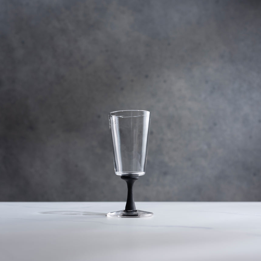 Andy Paiko - Drinking Glass with Etched Stem Glass Day in the Life Gallery