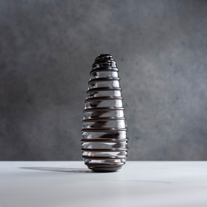 Andy Paiko - Tall Spiral Vessel Glass Vessel Day in the Life Gallery