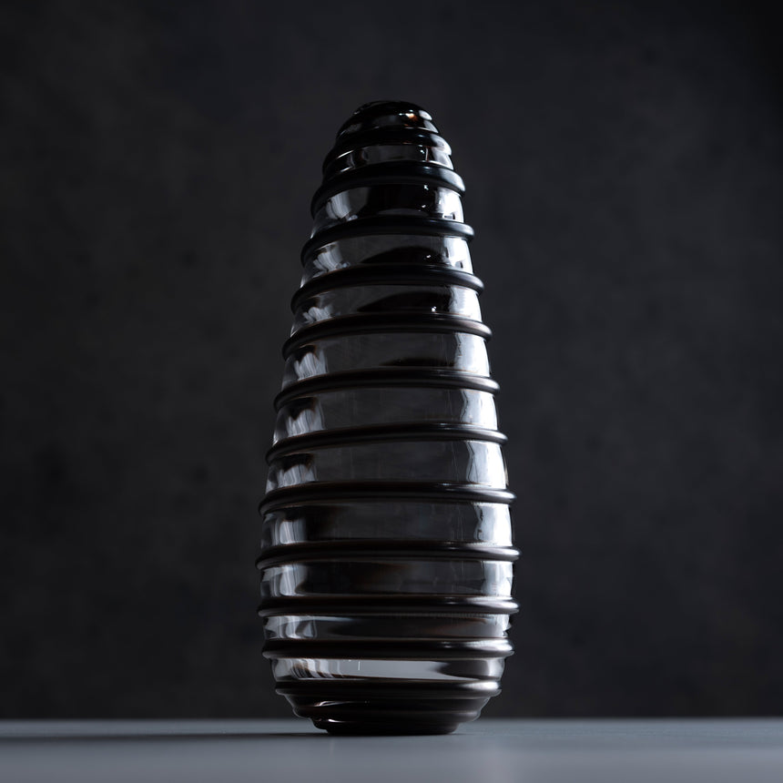 Andy Paiko - Tall Spiral Vessel Glass Vessel Day in the Life Gallery