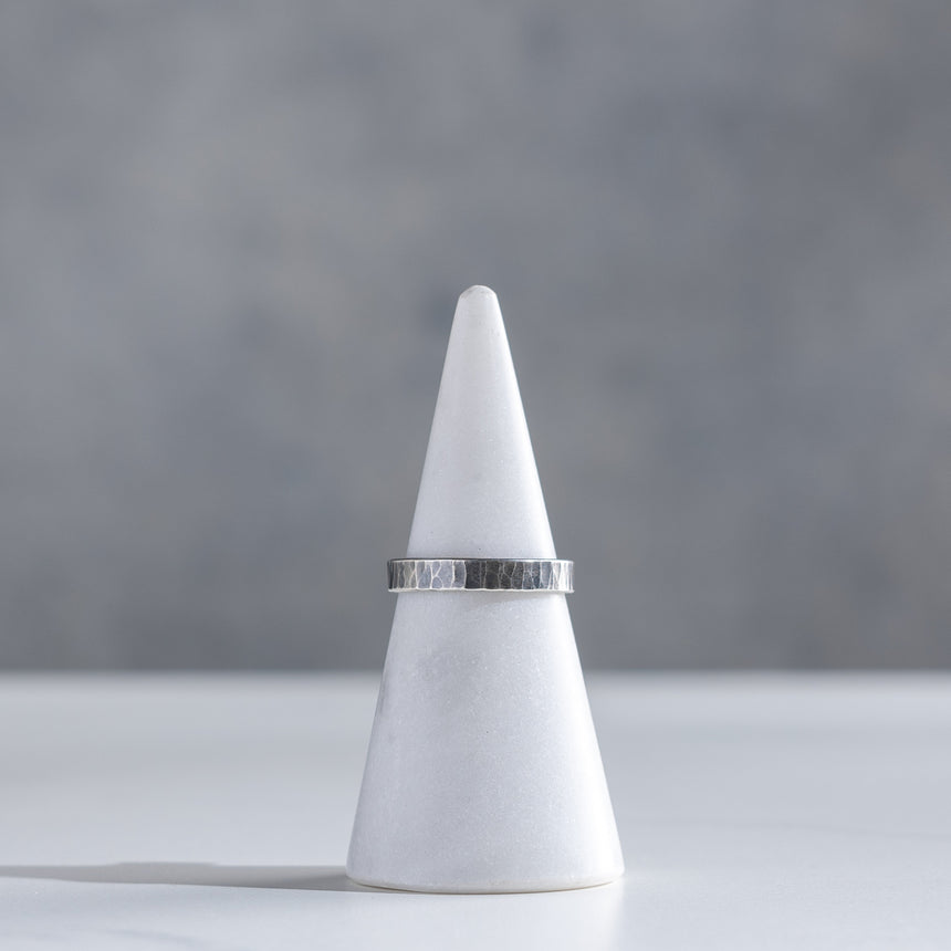 Ashley May - Gold, Brass, and Silver Hammered Ring Ring Day in the Life Gallery
