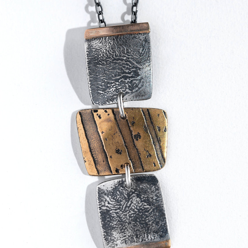 Ashley May - Harvest Tile Stack Necklace Necklace Day in the Life Gallery