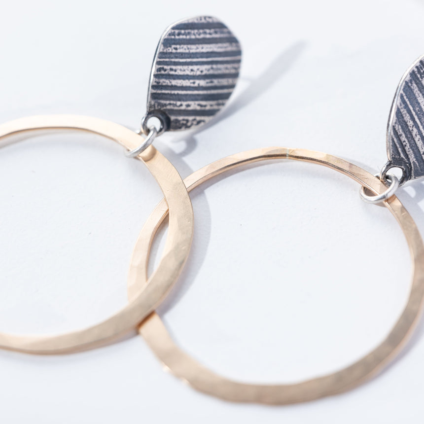 Ashley May - Orbit Hoop Earring Earring Day in the Life Gallery