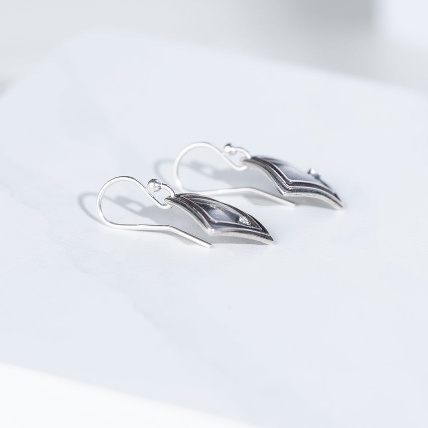Ashley May - Square Tile Earrings Earring Day in the Life Gallery
