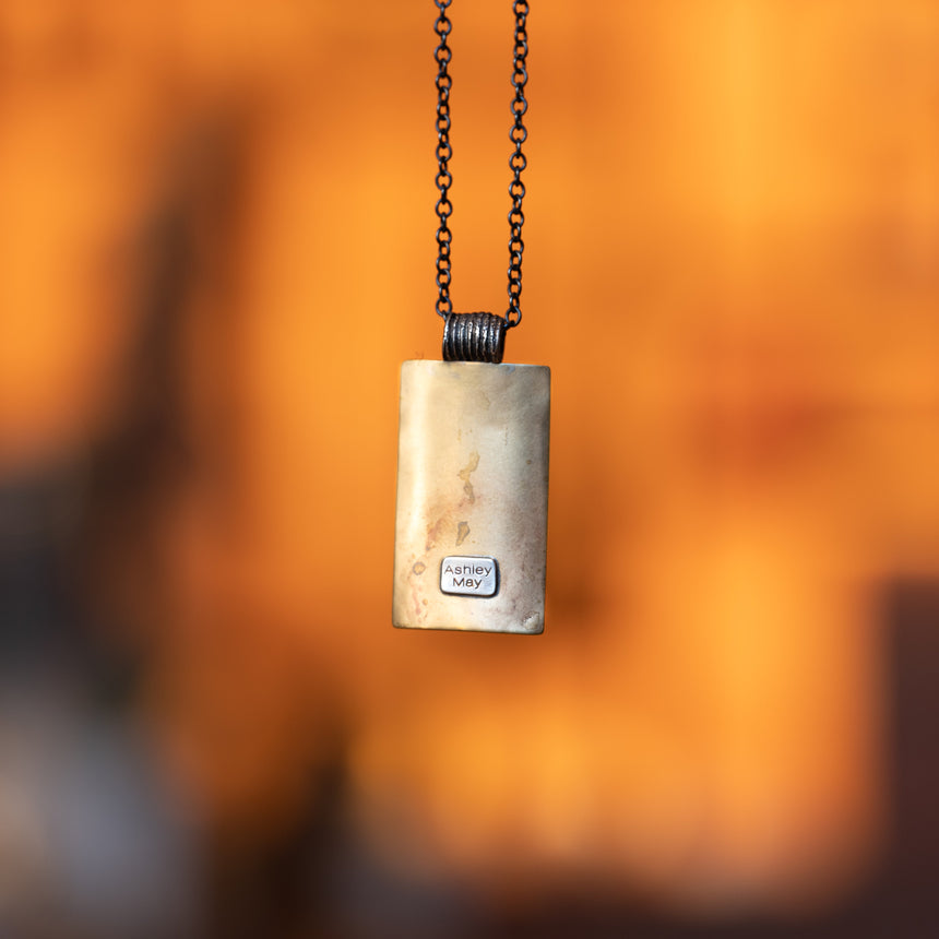 Ashley May - Tapestry Pendant Necklace Day in the Life Gallery