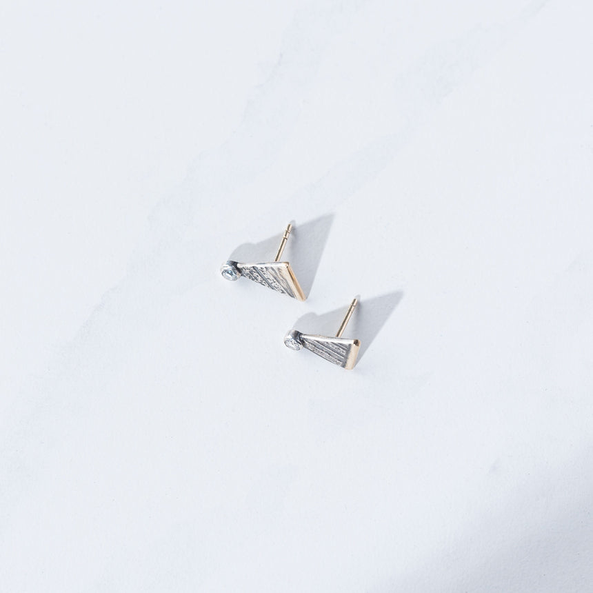 Ashley May - Triangle Earrings Earring Day in the Life Gallery
