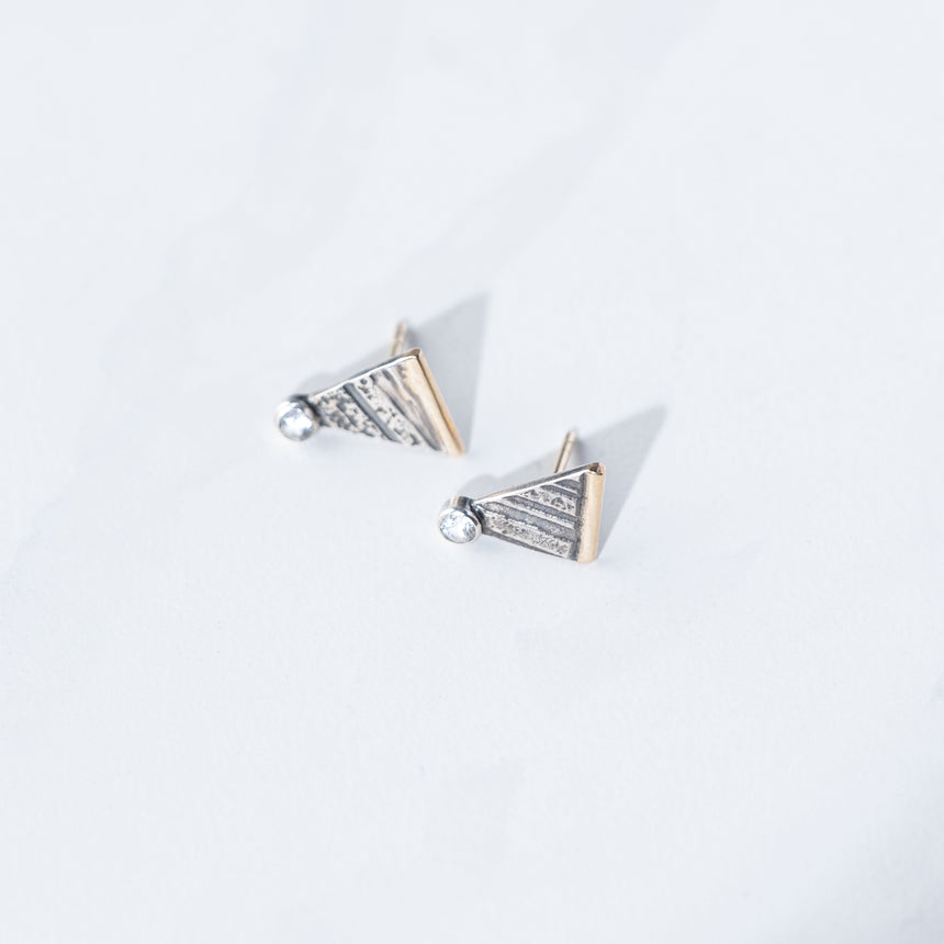 Ashley May - Triangle Earrings Earring Day in the Life Gallery