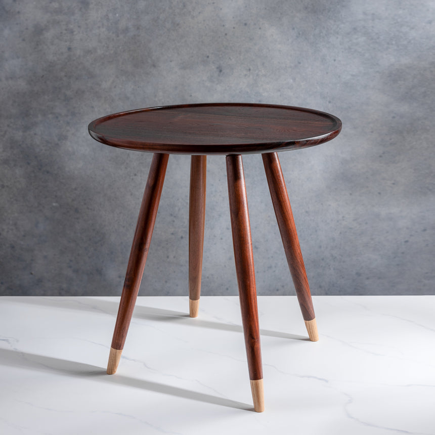 Austin Heitzman - Occasional Table #1, Walnut and Maple Table Day in the Life Gallery