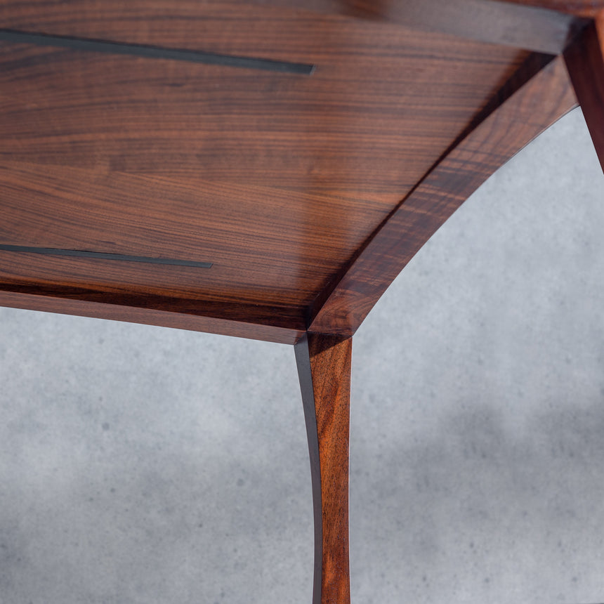 Austin Heitzman - "Swell" Walnut Coffee Table Table Day in the Life Gallery