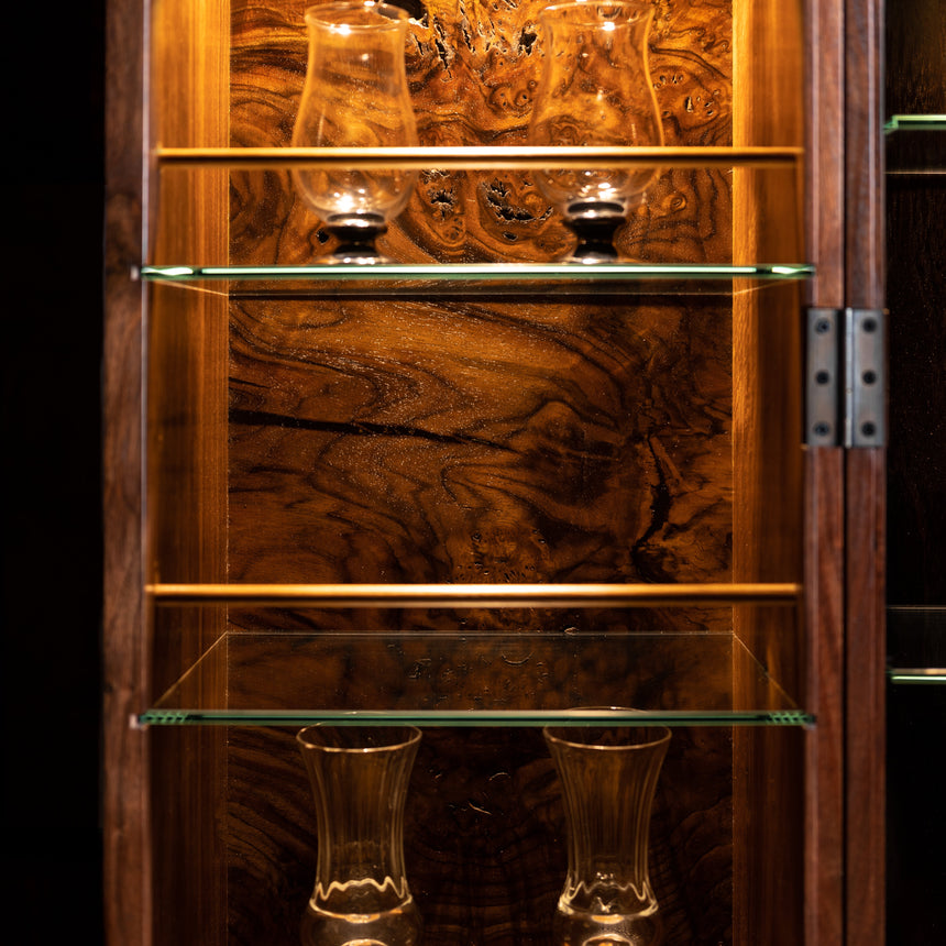 Austin Heitzman - Walnut Whiskey Armoire Cabinet Day in the Life Gallery