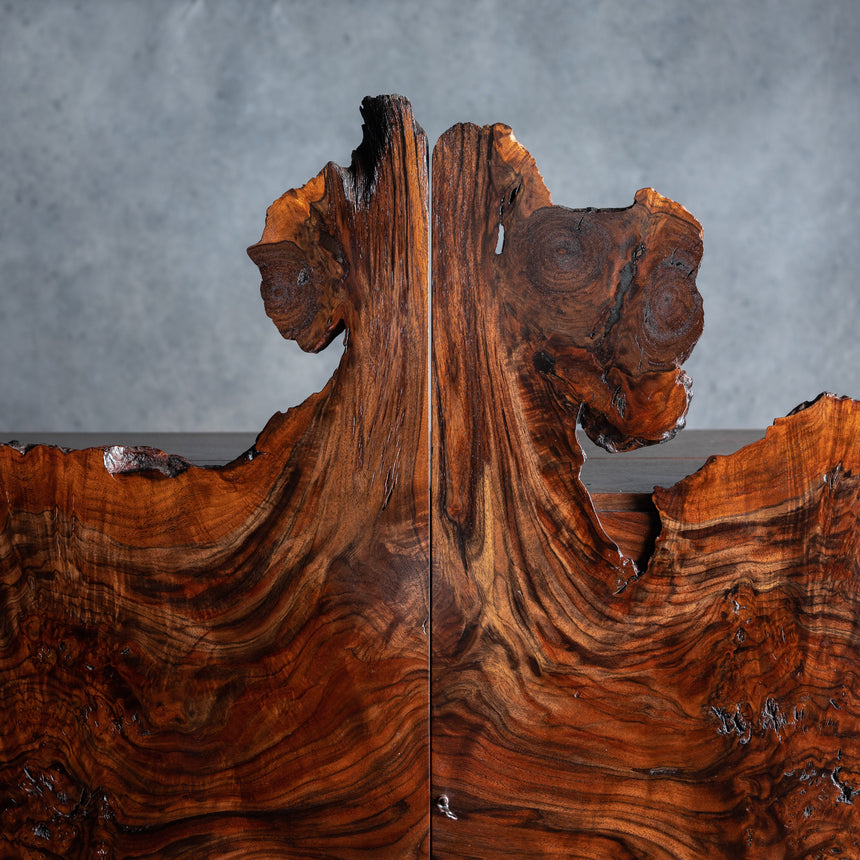 Austin Heitzman - Walnut Whiskey Armoire Cabinet Day in the Life Gallery