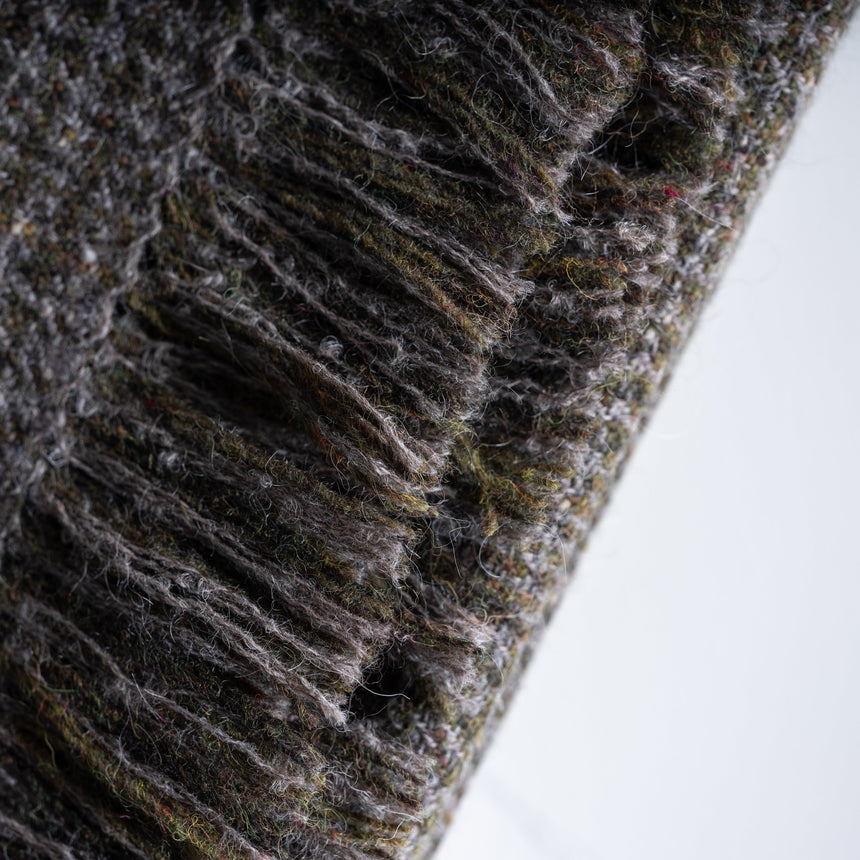 Barb Lynn - Cashmere/Silk/Merino "Wildwood House Tweed" Blanket 2 Blanket Day in the Life Gallery