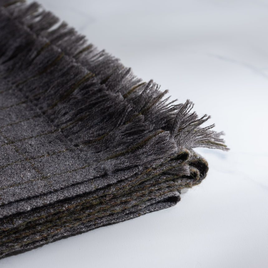 Barb Lynn - Cashmere/Silk/Merino "Wildwood House Tweed" Blanket Blanket Day in the Life Gallery
