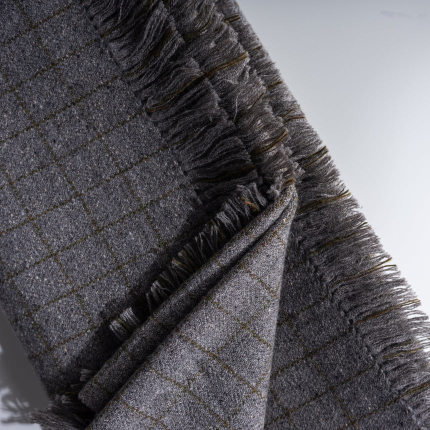 Barb Lynn - Cashmere/Silk/Merino "Wildwood House Tweed" Blanket Blanket Day in the Life Gallery