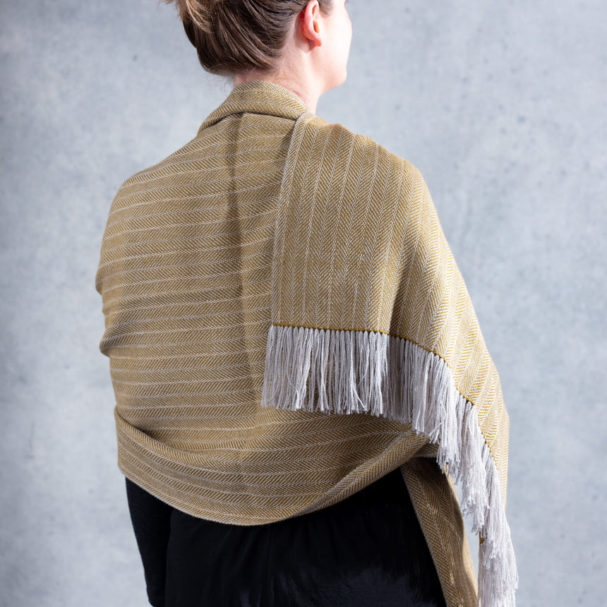 Barb Lynn - "Honeycomb" Herringbone Wrap Wrap Day in the Life Gallery 