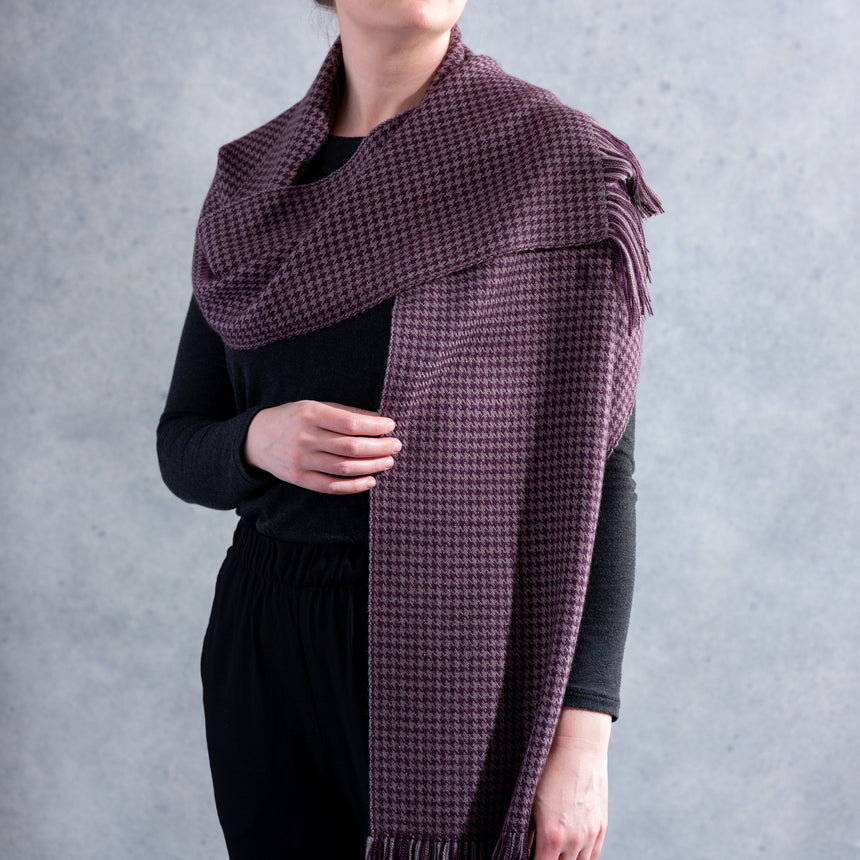 Barb Lynn - "Mineral & Velvet" Scarf Scarf Day in the Life Gallery