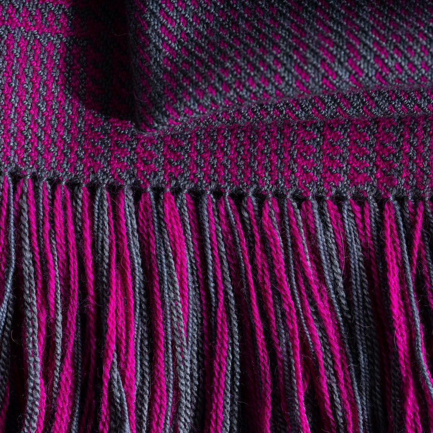 Barb Lynn - Pink and Grey Scarf Scarf Day in the Life Gallery