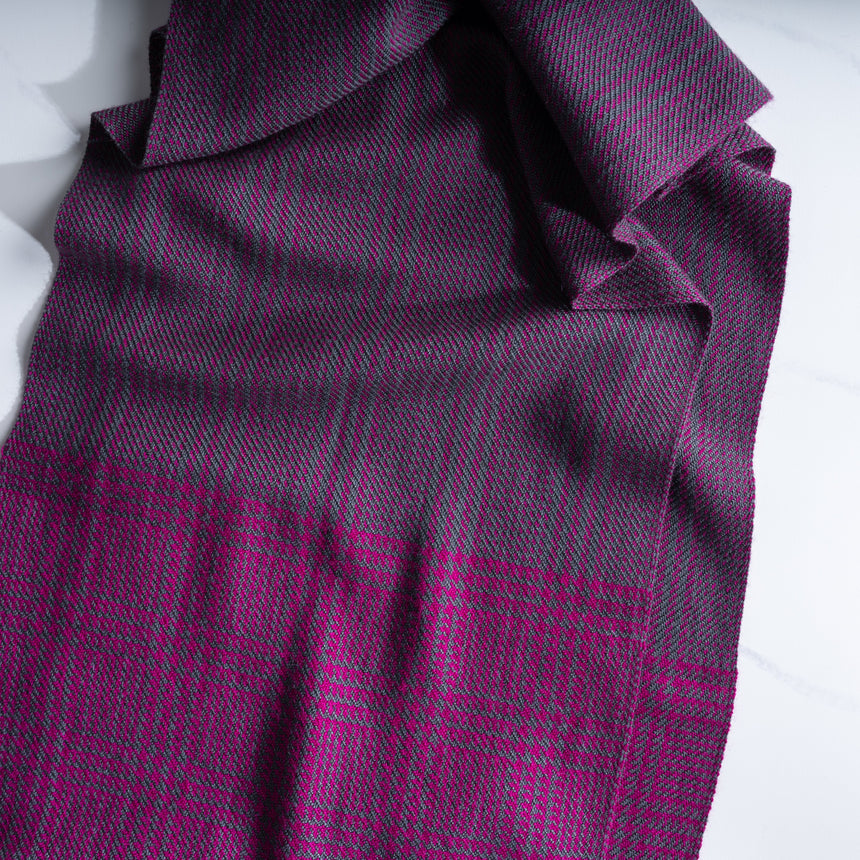 Barb Lynn - Pink and Grey Scarf Scarf Day in the Life Gallery