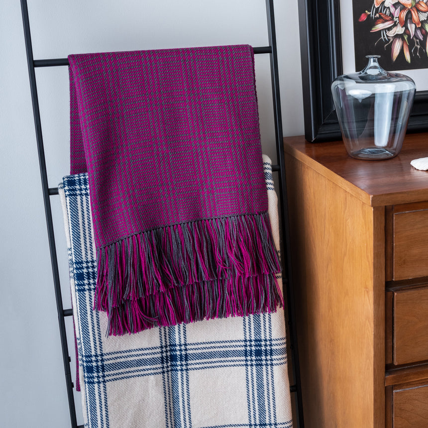 Barb Lynn - "Rhodolite" Cashmere/Silk Wrap Wrap Day in the Life Gallery