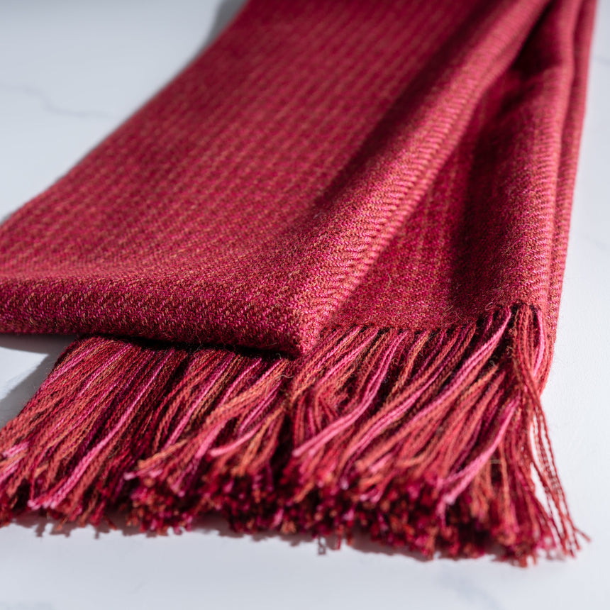 Barb Lynn - "Strawberry" Scarf Scarf Day in the Life Gallery