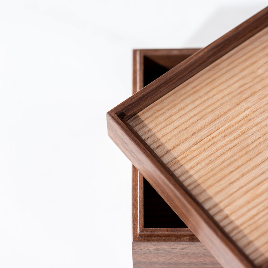 Ben Taylor - Walnut Decorative Box Wood Box Day in the Life Gallery