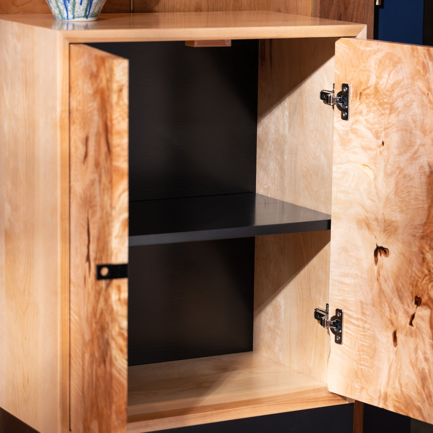 Brian Kawal - Bar Cabinet Armoire Day in the Life Gallery and Design Studio