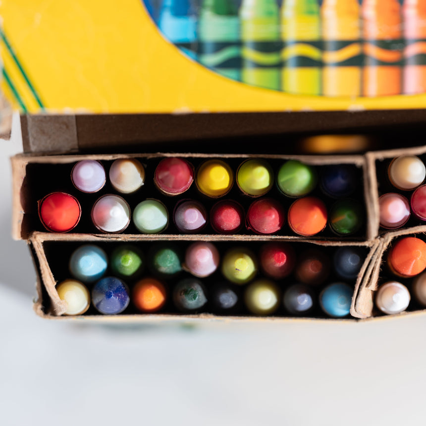 Christopher Kerr-Ayer - 64 Pack of Crayons Sculpture Day in the Life Gallery