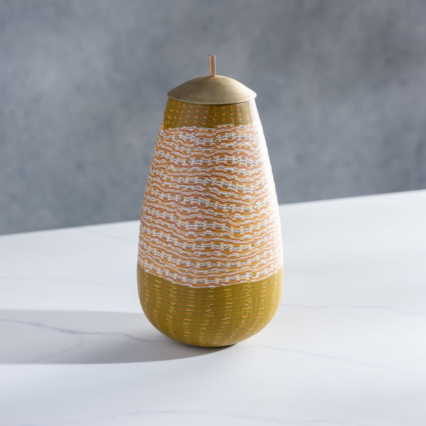 Corey Pemberton - Lidded Vessel no. 1 Glass Vessel Day in the Life Gallery