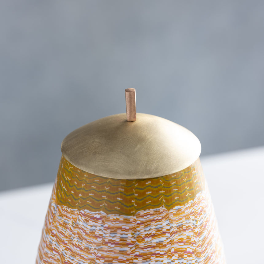 Corey Pemberton - Lidded Vessel no. 1 Glass Vessel Day in the Life Gallery